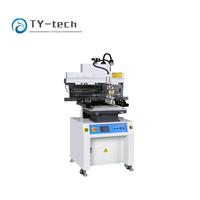 Smt production line PCB solder paste screen printer machine semi auto pcb solder paste stencil printer